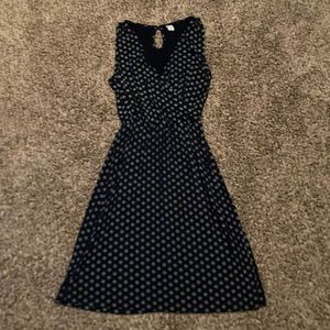 Old Navy - Navy Blue and White Dress